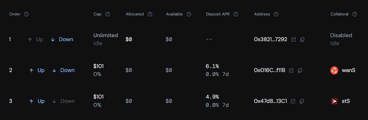 Change the withdrawal order