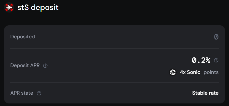 View withdrawn deposit position screen