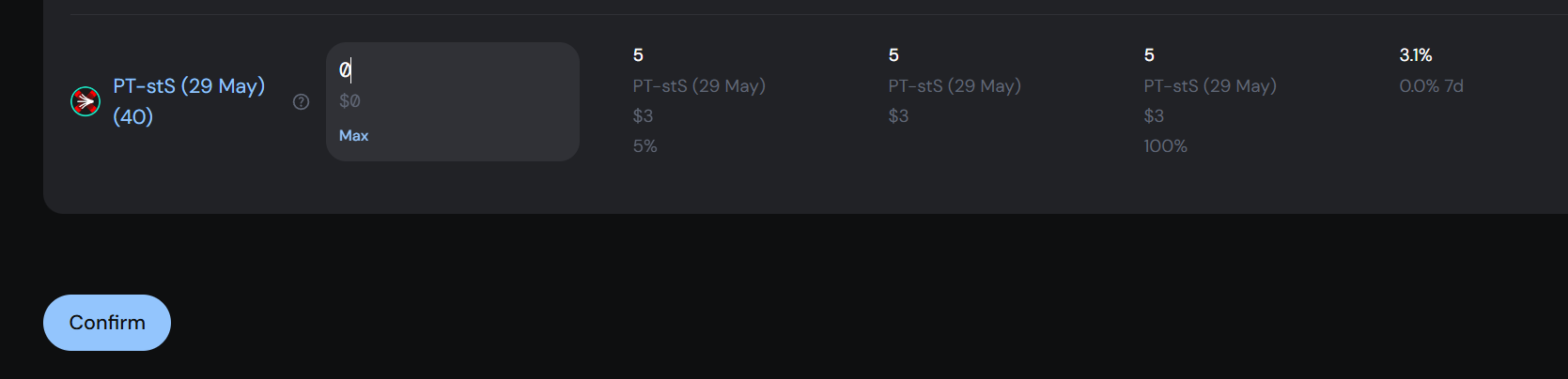 Set market cap to zero