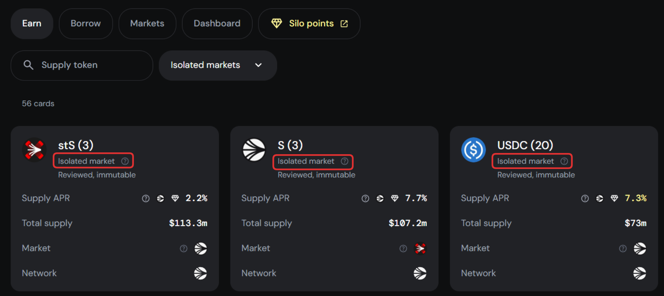 Supply to isolated markets